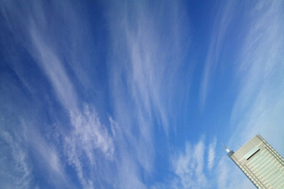 元旦の空