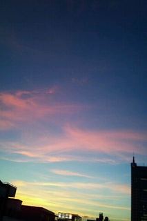 幸せ色の夕景